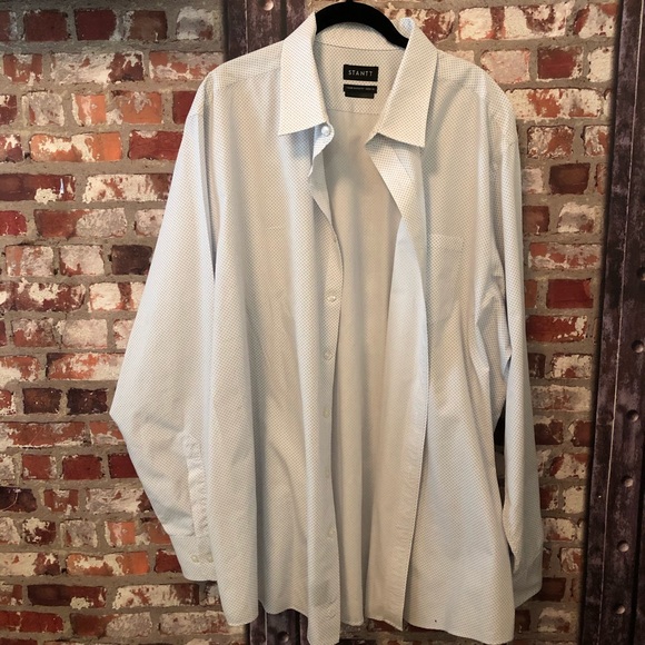🔺🔺Stantt Casual Button Down Dress Shirt EUC🔺 - Picture 2 of 5